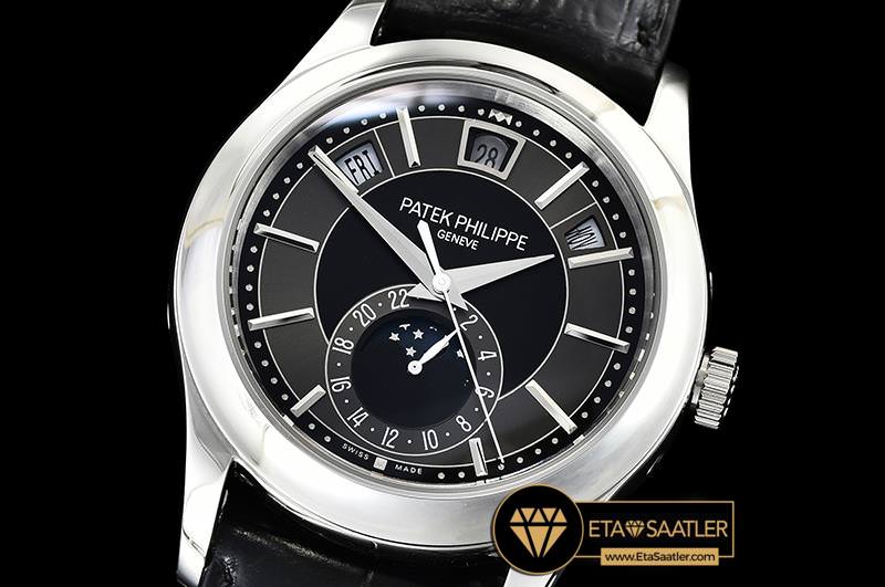 PP0286C - Annual Cal. Moonphase Ref.5205 SSLE Black KMF MY9015 - 01.jpg